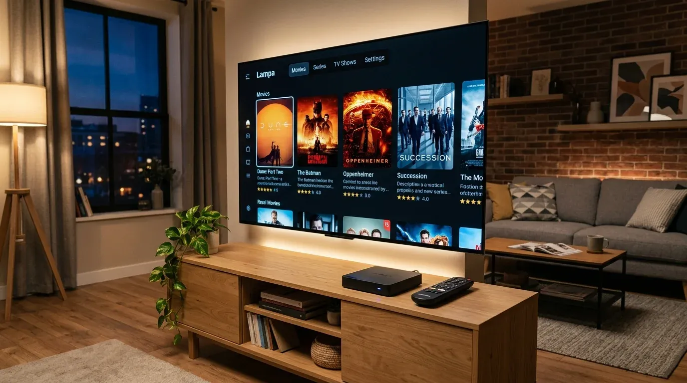 Установка Lampa на Smart TV: гайд для Android, Tizen и webOS